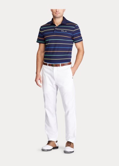 Polos Ralph Lauren Hombre Azul Marino - Custom Slim Tech Piqué - WCTJG2497